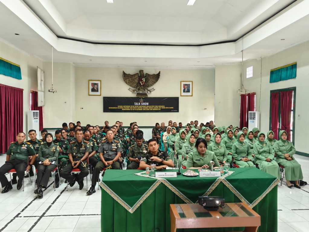 Setiap Detak Jantung Berharga, Dandim 0613/Ciamis Ikuti Talk Show Kesehatan